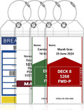 Cruise Ship Luggage Tags | 4 Pack
