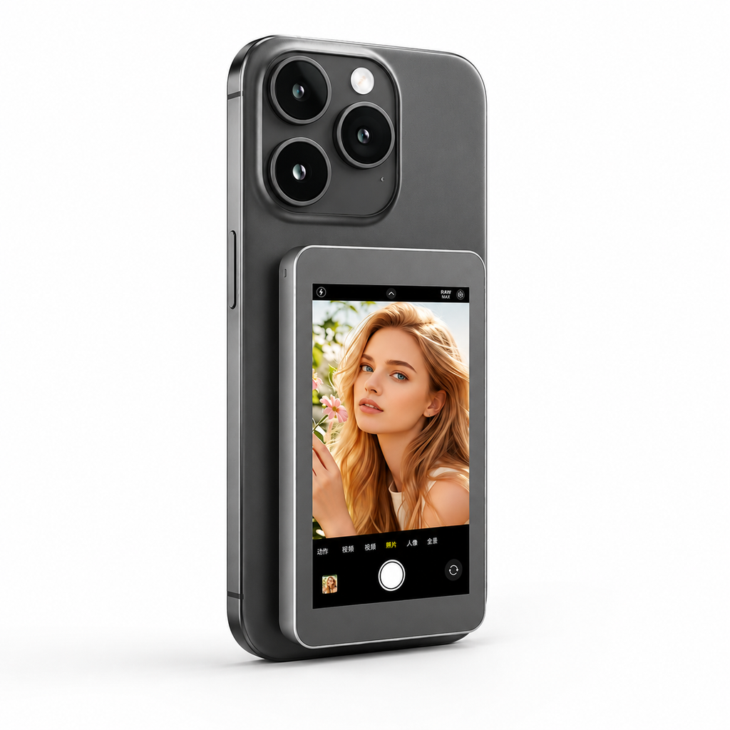 Magnetic Vlog Screen Phone Display