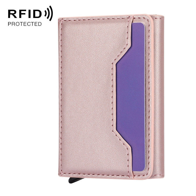 RFID Anti-Theft PU Leather Card Holder