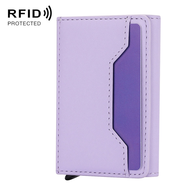 RFID Anti-Theft PU Leather Card Holder