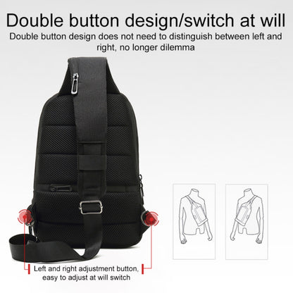 Outdoor Cycling Anti-theft Multi-layer Storage Male Chest Bag