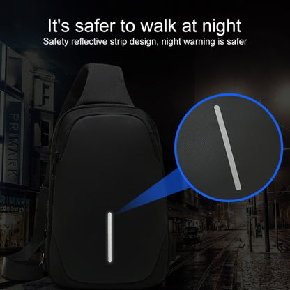 Outdoor Cycling Anti-theft Multi-layer Storage Male Chest Bag