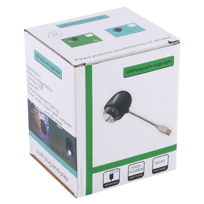 4W 5V USB LED Laser Starlight Projection Lamp