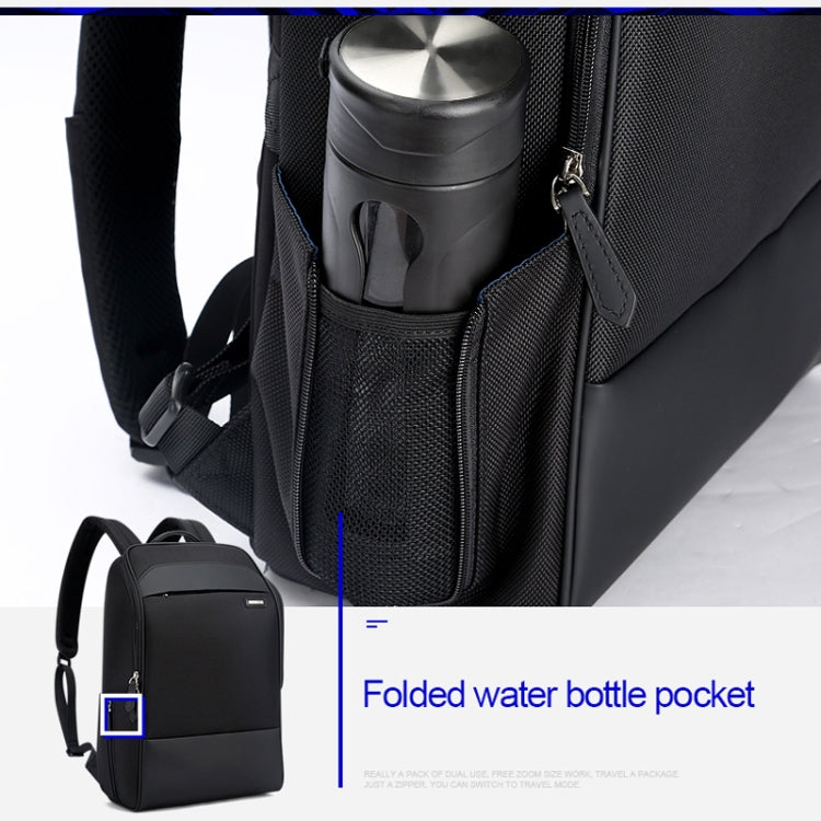 Bopai 751-006881 Business Anti-theft Waterproof Large Capacity Double Shoulder Bag,with USB Charging Port, Size: 30x14x44cm, 751-006881