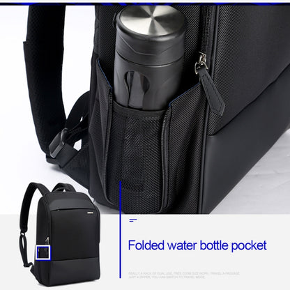 Bopai 751-006881 Business Anti-theft Waterproof Large Capacity Double Shoulder Bag,with USB Charging Port, Size: 30x14x44cm, 751-006881