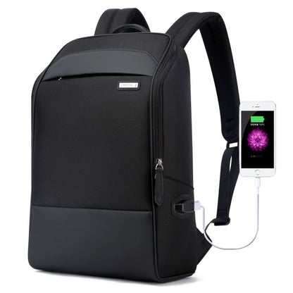 Bopai 751-006881 Business Anti-theft Waterproof Large Capacity Double Shoulder Bag,with USB Charging Port, Size: 30x14x44cm, 751-006881