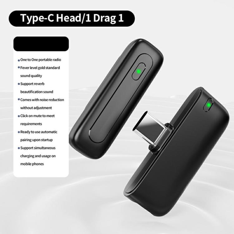 M6 Wireless Microphone AI Noise Reduction Live Streaming Mic