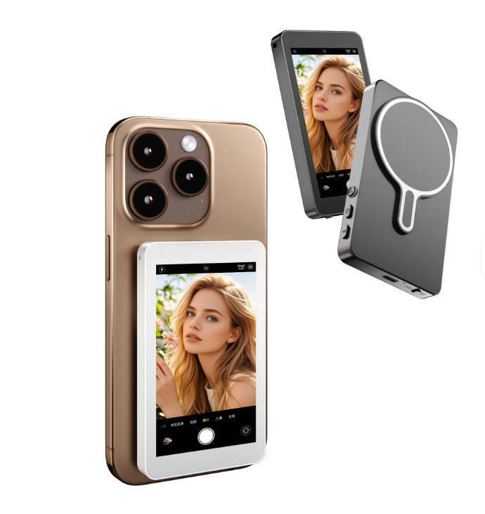 Magnetic Vlog Screen Phone Display