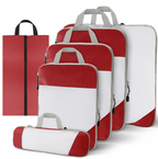 Woven Fabric Packing Cubes 7 Piece Set