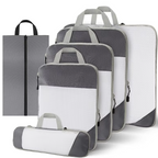 Woven Fabric Packing Cubes 7 Piece Set