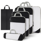 Woven Fabric Packing Cubes 7 Piece Set