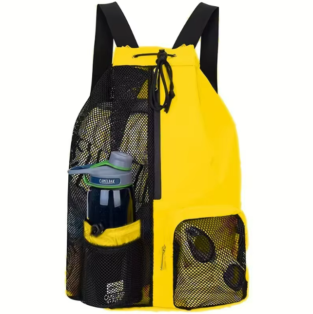 Large Mesh Beach, Swim & Cruise Backpack | Waterproof Travel Wet Bag