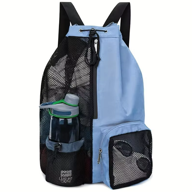 Large Mesh Beach, Swim & Cruise Backpack | Waterproof Travel Wet Bag