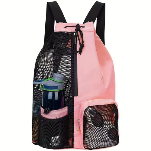 Large Mesh Beach, Swim & Cruise Backpack | Waterproof Travel Wet Bag