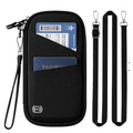RFID Travel Passport Holder | Adjustable Strap