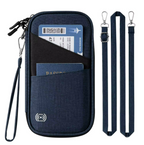 RFID Travel Passport Holder | Adjustable Strap
