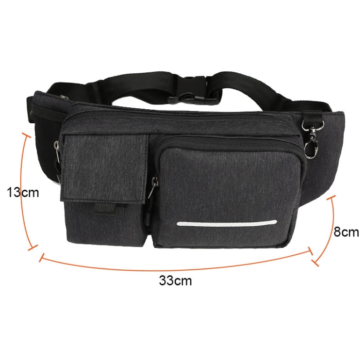 Multifunctional Waterproof Waist Bag Outdoor Casual Crossbody Bag