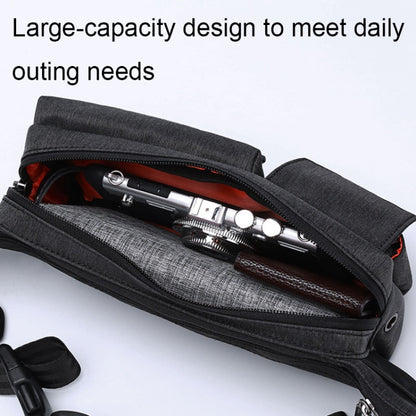 Multifunctional Waterproof Waist Bag Outdoor Casual Crossbody Bag