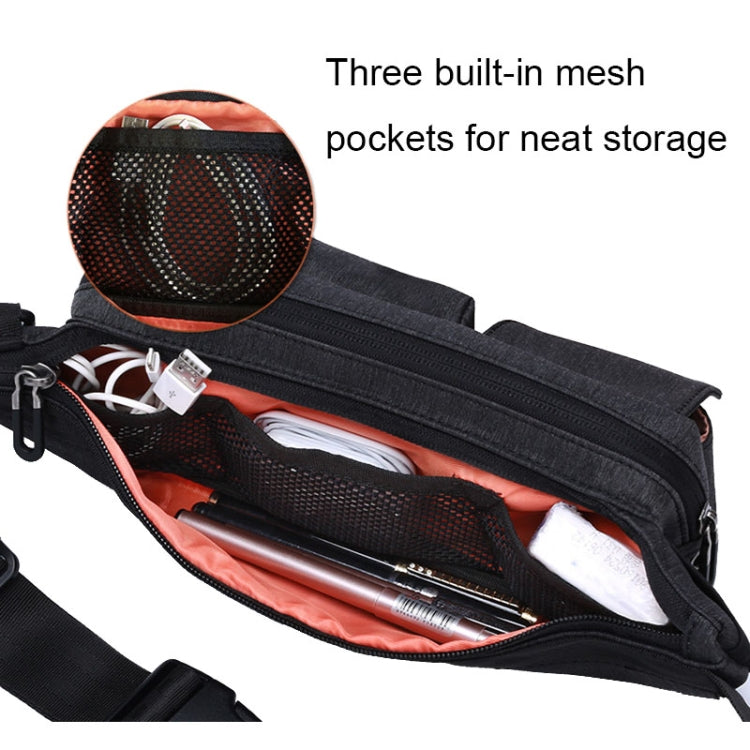 Multifunctional Waterproof Waist Bag Outdoor Casual Crossbody Bag