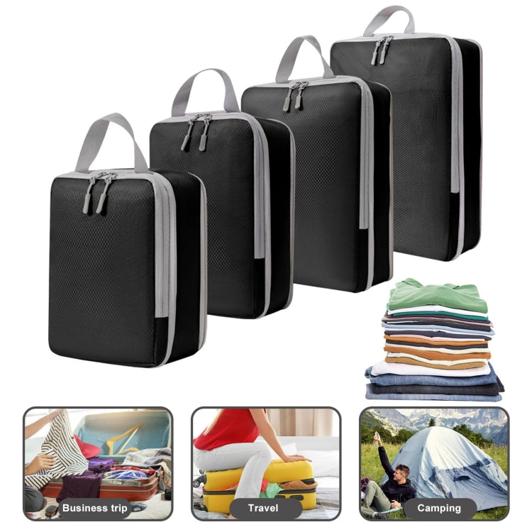 9 In 1  Compression Packing Cubes Expandable Travel Bags Luggage Organizer, 9 In 1