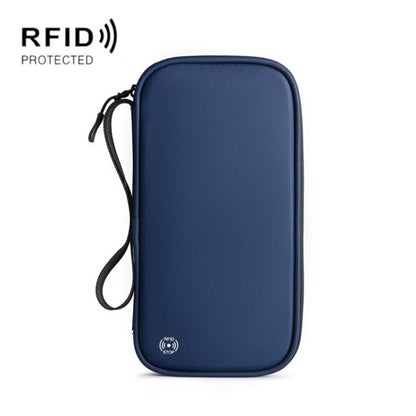 RFID Anti-Theft Certificate Storage Package Oxford Cloth Handheld Travel Passport Card Bag, Handheld