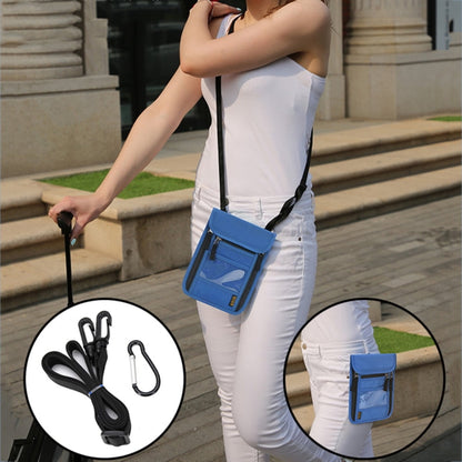 Passport ID Bag Anti-Theft Brush Card Bag Multi-Functional Neck Cell Phone Bag