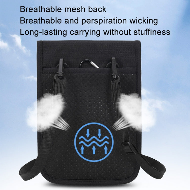 Passport ID Bag Anti-Theft Brush Card Bag Multi-Functional Neck Cell Phone Bag