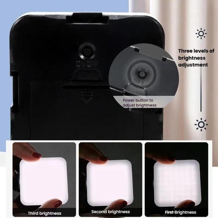 49 LEDs Streaming Lighting Kit for Phone All-in-One Video Recording Set with Tripod Stand &  Microphone, AY-49