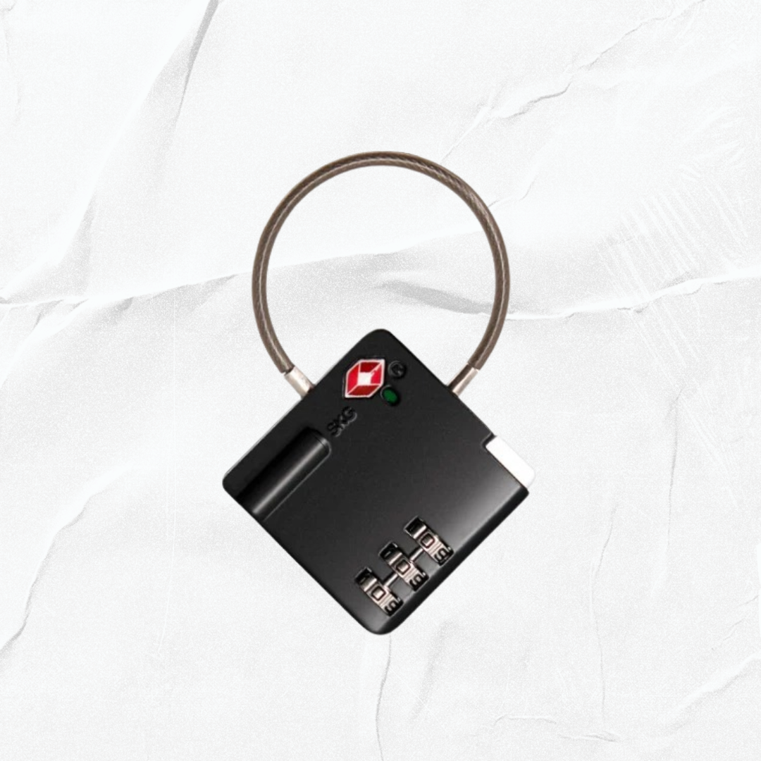 TSA Combination Wire Padlock – Anti-Theft Travel Lock