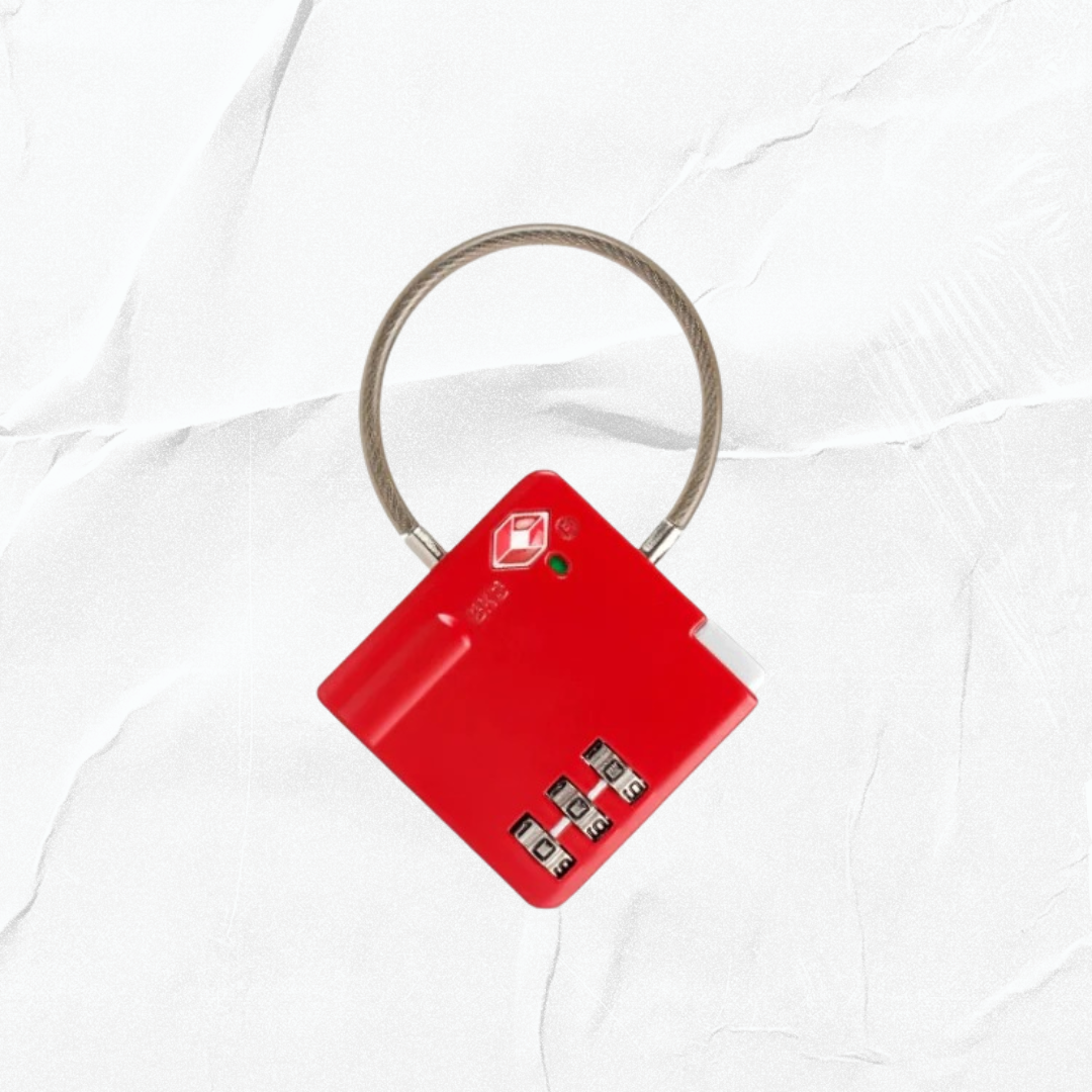 TSA Combination Wire Padlock – Anti-Theft Travel Lock