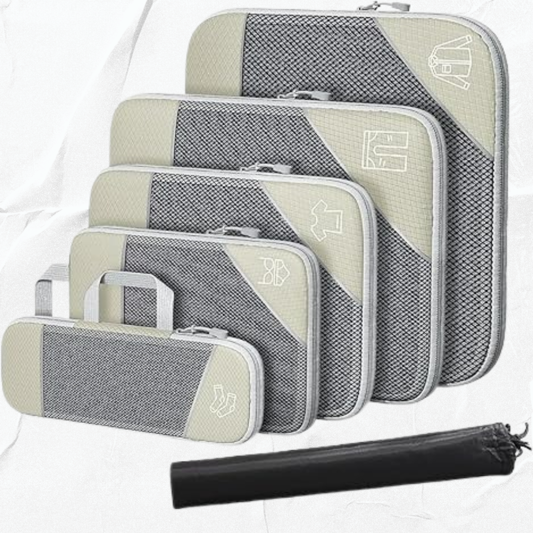 Urban Roam Compression Packing Cubes Set